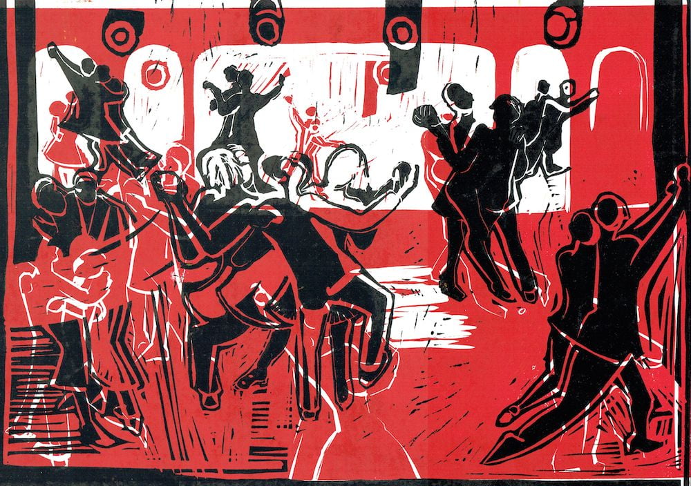 Tanz 2 von Olga Lunow