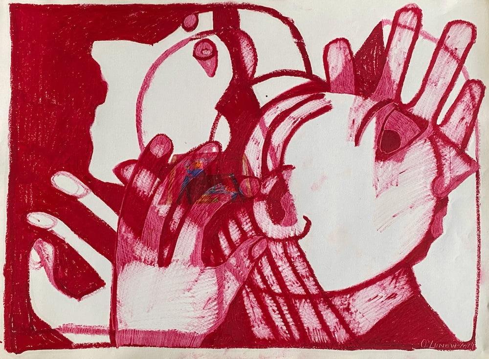 Nach rechts und links von Olga Lunow